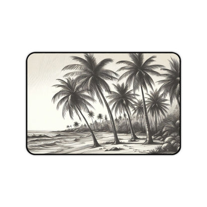 Hand Drawn Beach | Desk Mat