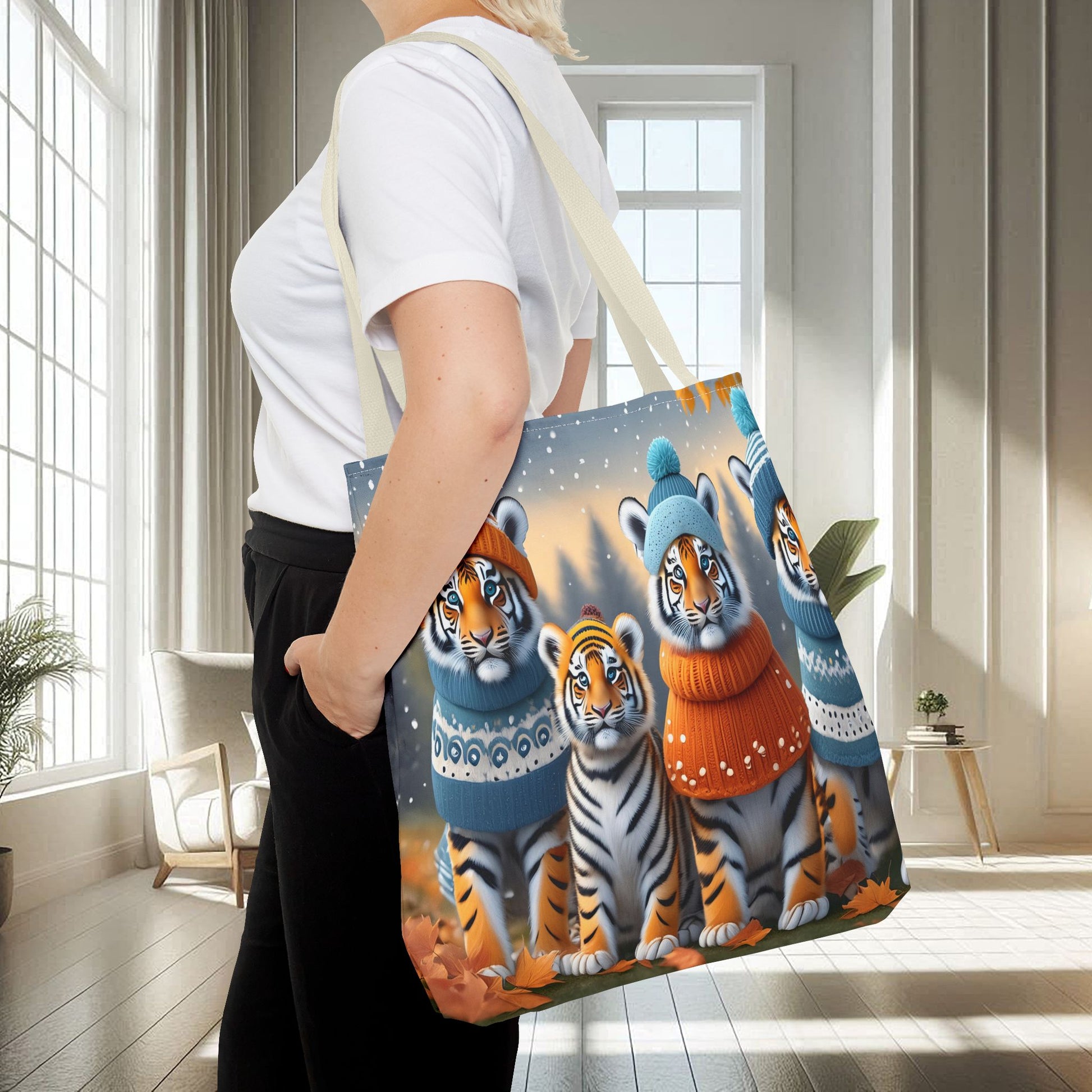 Tigers In Woolens | Tote Bag