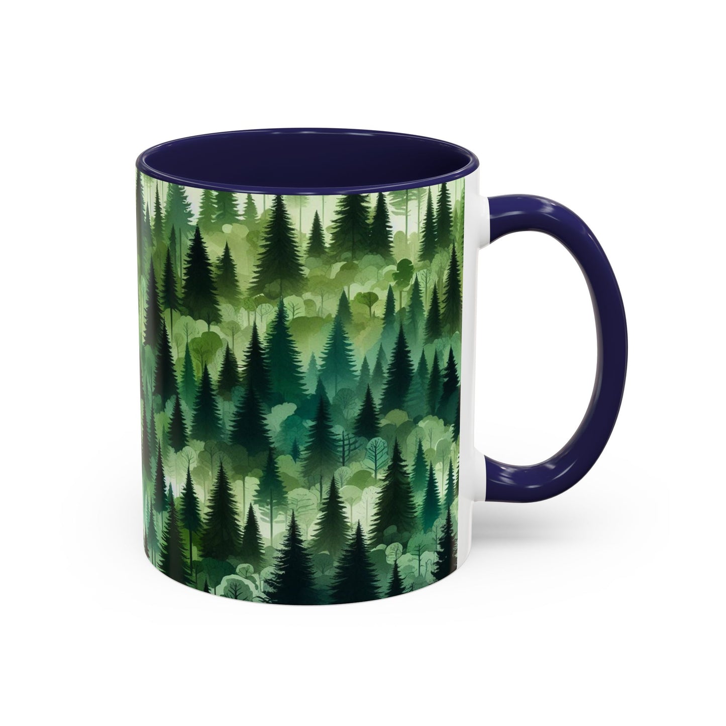 Forest Trees | Accent Coffee Mug (11oz)