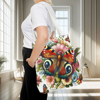 Butterfly On A Flower | Tote Bag