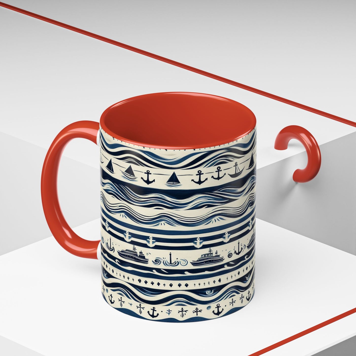 Maritime Design | Accent Coffee Mug (11oz)