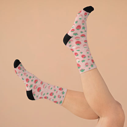 Strawberries | Comfortable Socks