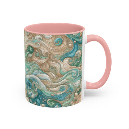 3D Ocean Beauty | Accent Coffee Mug (11oz)