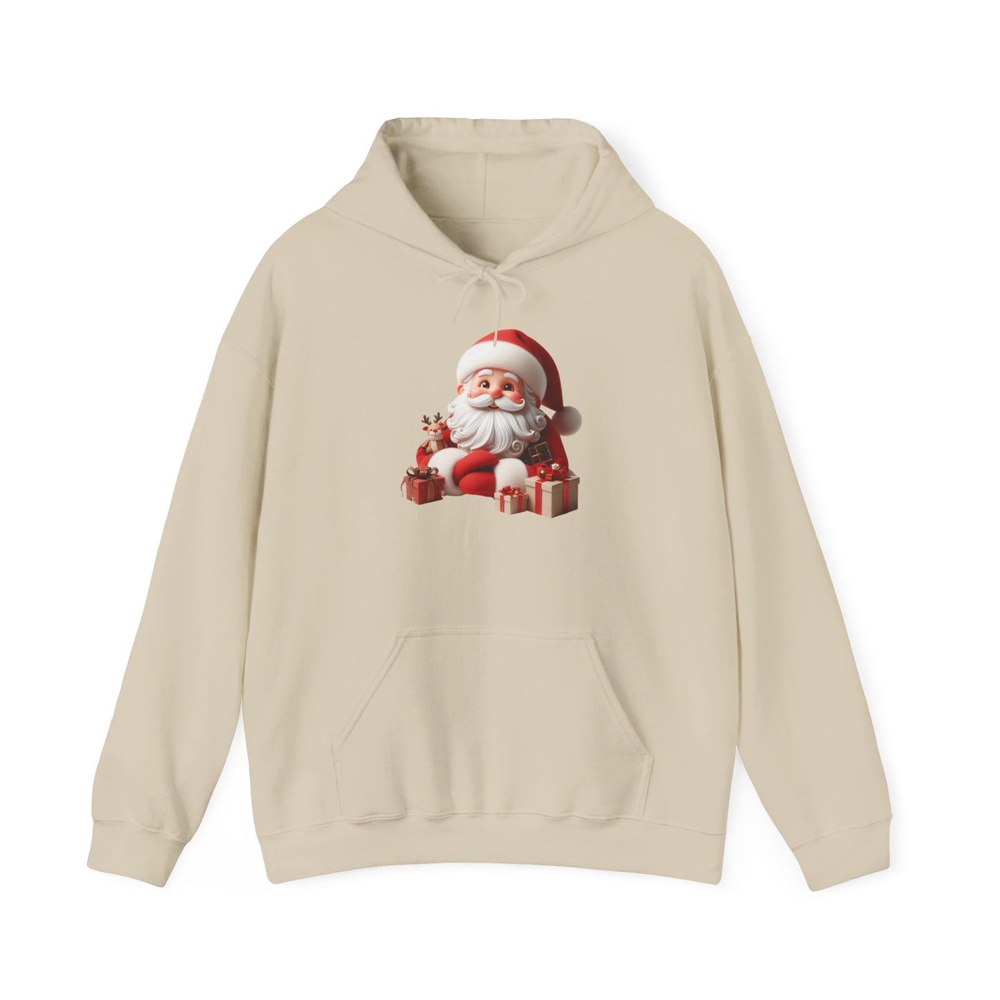 Santa with his Gifts | Unisex Heavy Blend™ Hooded Sweatshirt