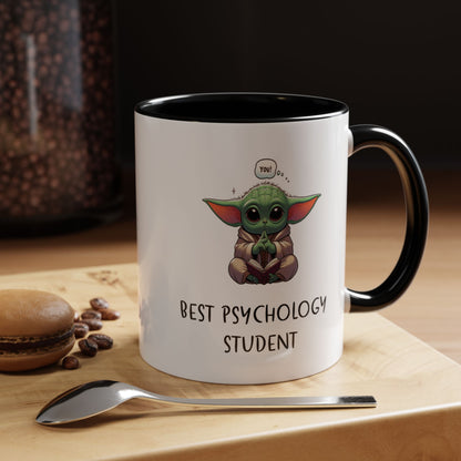 Best Psychology Student | Accent Coffee Mug (11, 15oz)