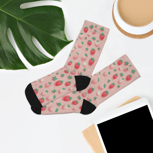 Strawberries | Comfortable Socks