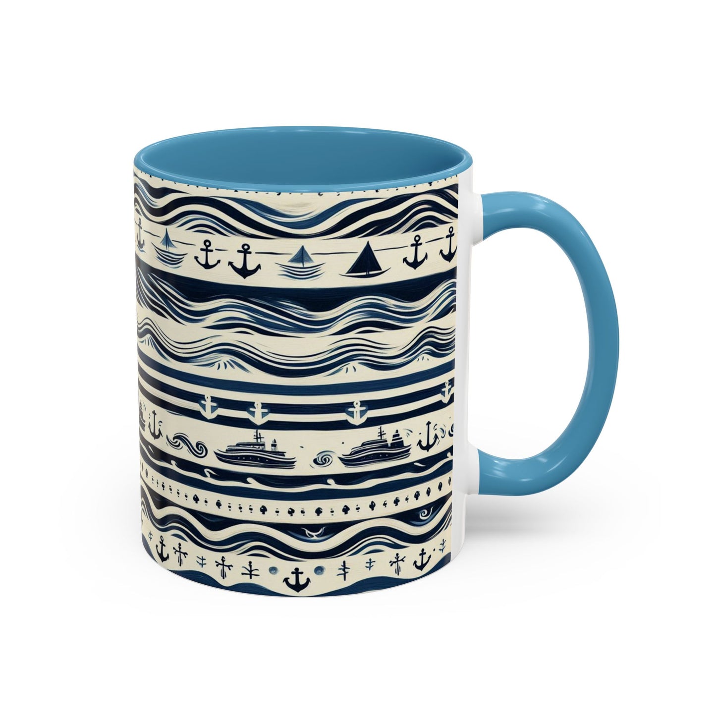 Maritime Design | Accent Coffee Mug (11oz)