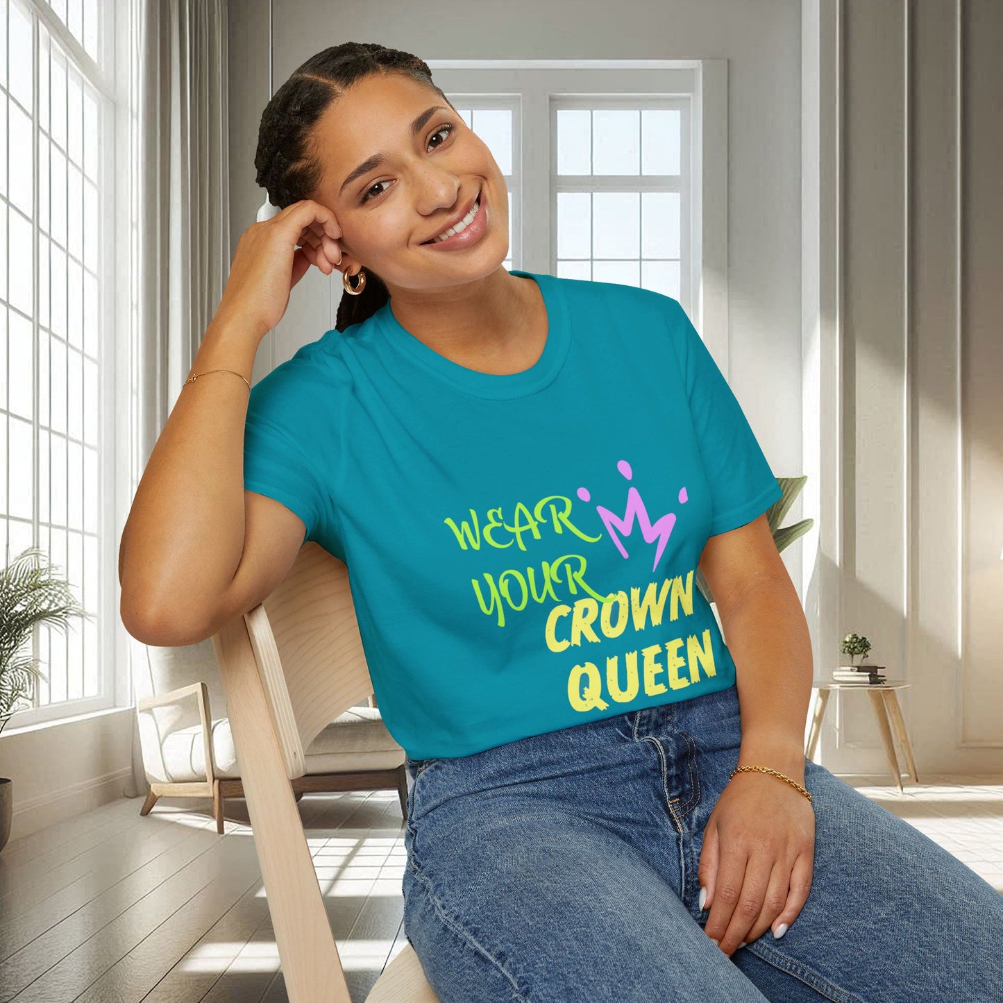 Wear Your Crown Queen | Unisex Soft T-shirt