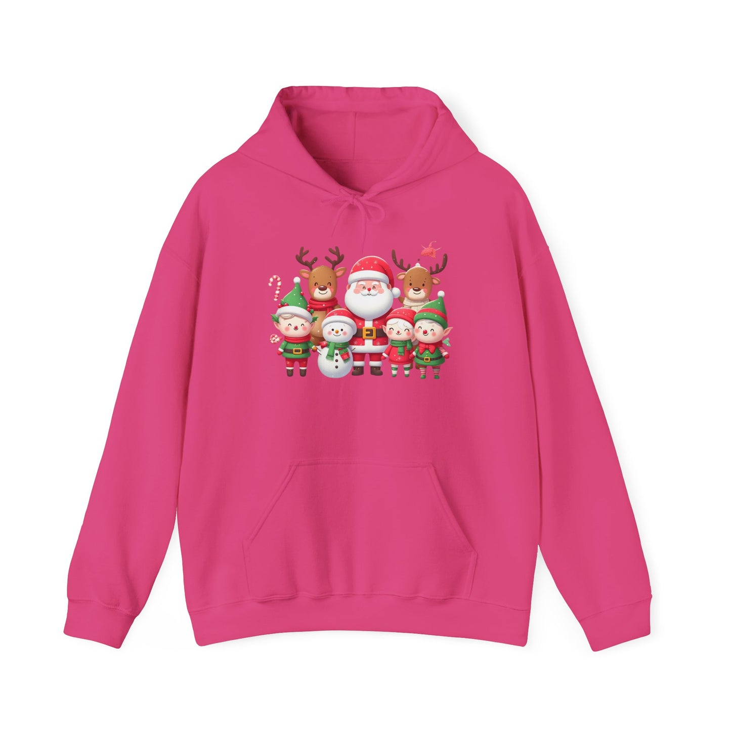 Santa and Family | Unisex Heavy Blend™ Hooded Sweatshirt