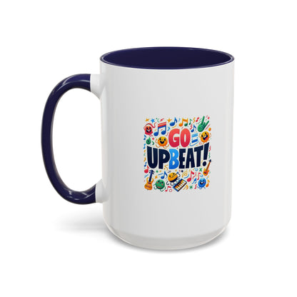 Go Upbeat! | Accent Coffee Mug (11, 15oz)