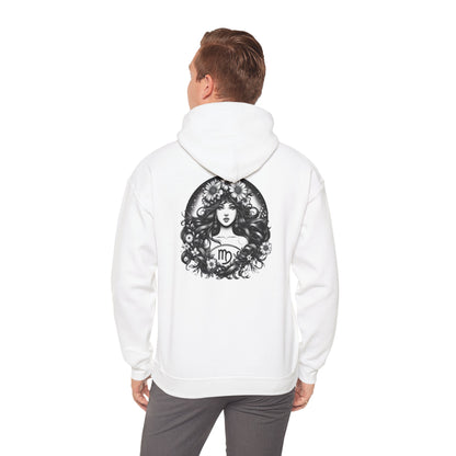 Sudadera unisex con capucha Heavy Blend™ | Signo del zodiaco Virgo