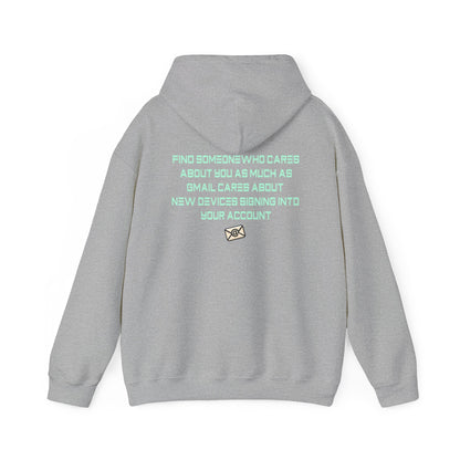 Find Someone Who... | Funny Quote | Unisex Heavy Blend™ Hooded Sweatshirt