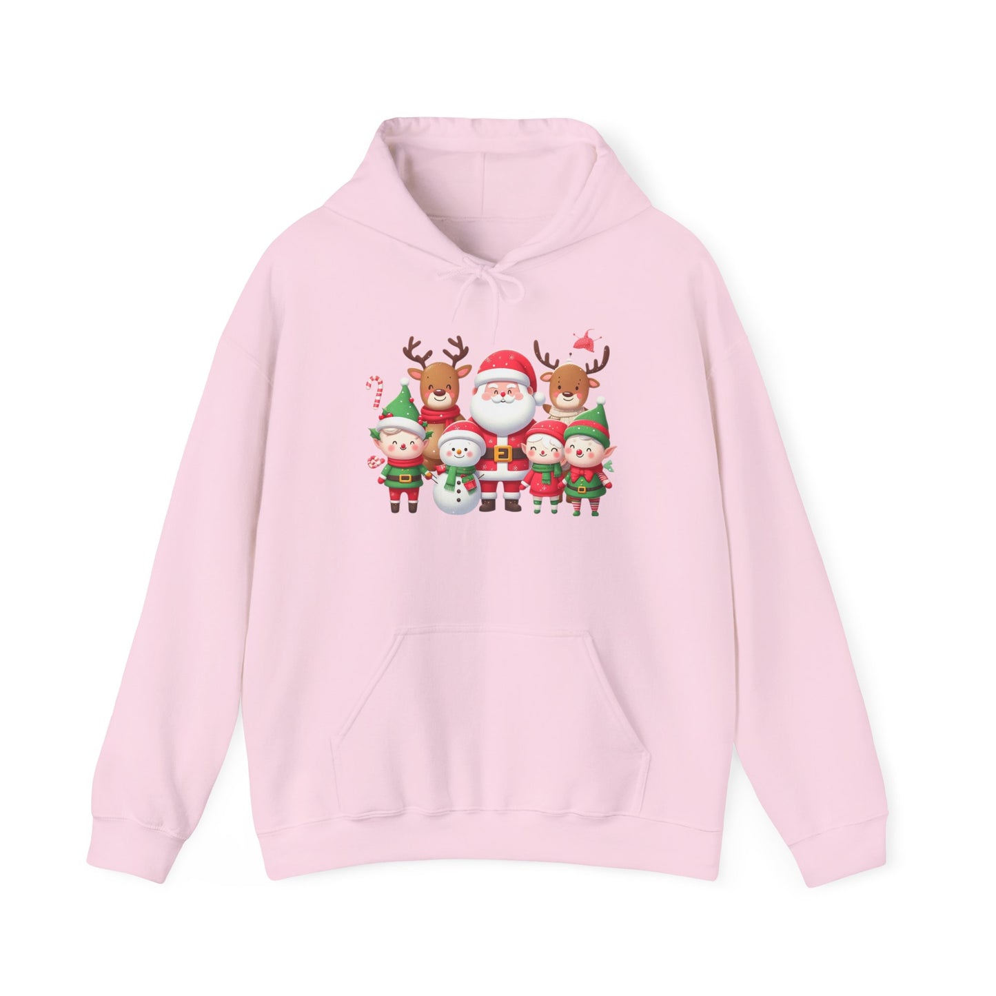 Santa and Family | Unisex Heavy Blend™ Hooded Sweatshirt