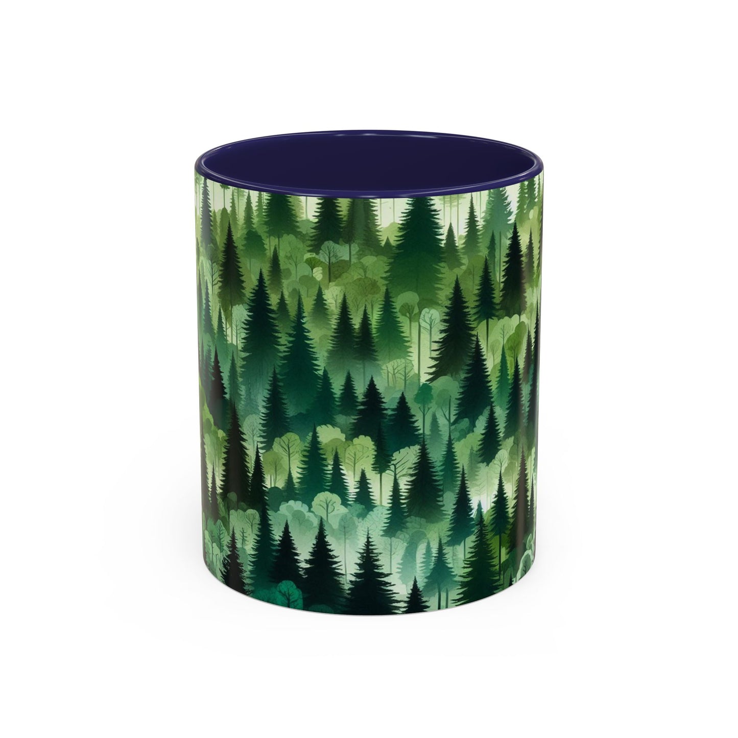 Forest Trees | Accent Coffee Mug (11oz)