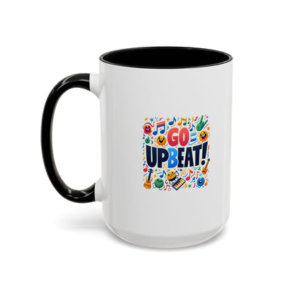 Go Upbeat! | Accent Coffee Mug (11, 15oz)