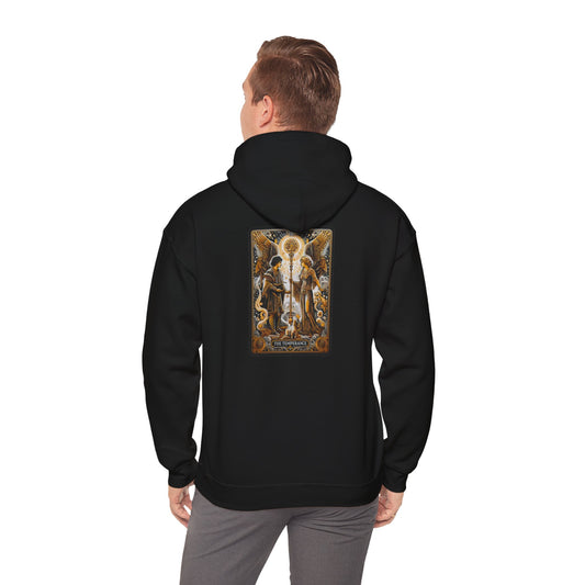 The Temperance | Tarot Card | Unisex Heavy Blend™ Hooded Sweatshirt