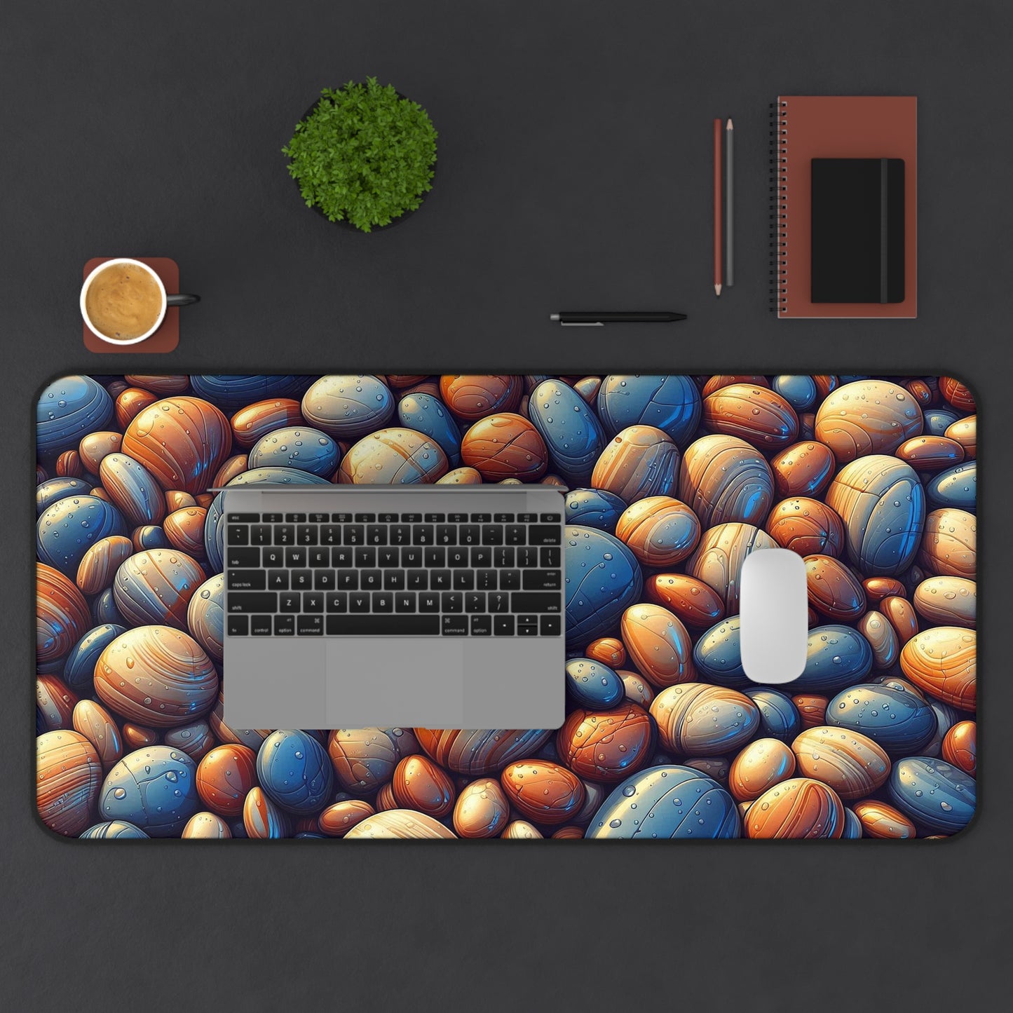 Beach Stones | Desk Mat