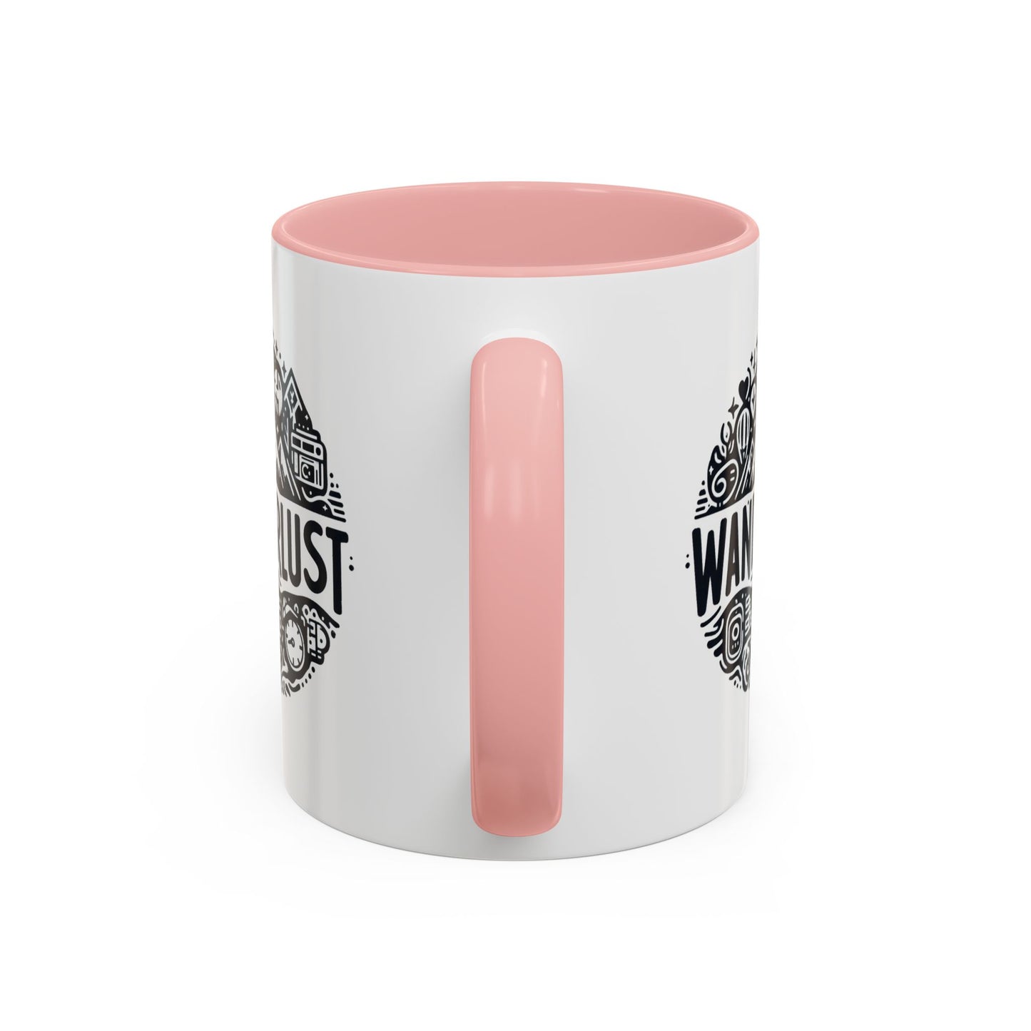 Wanderlust for the Travelling Soul | Accent Coffee Mug (11, 15oz)