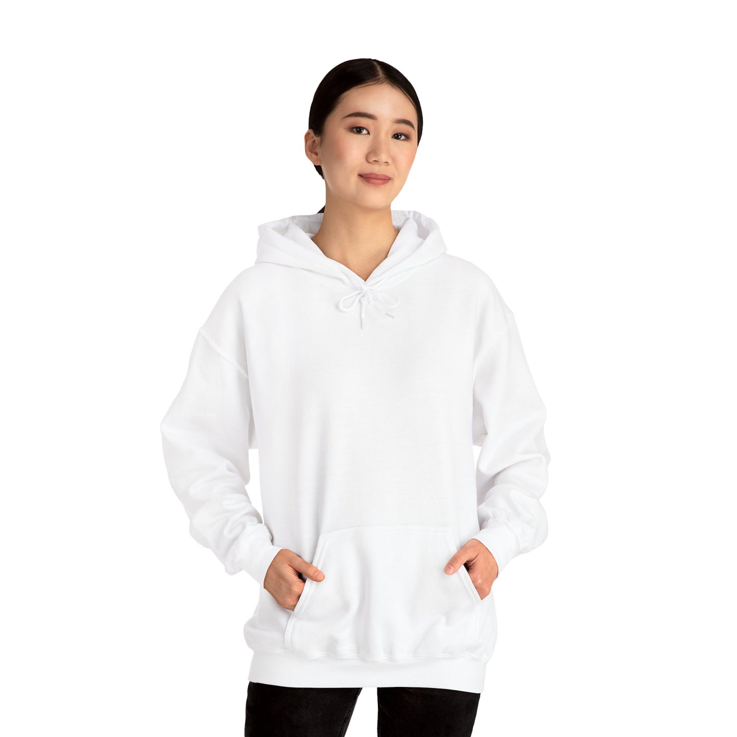 Fille, tu n'as aucune idée de ta force | Sweat à capuche unisexe Heavy Blend™