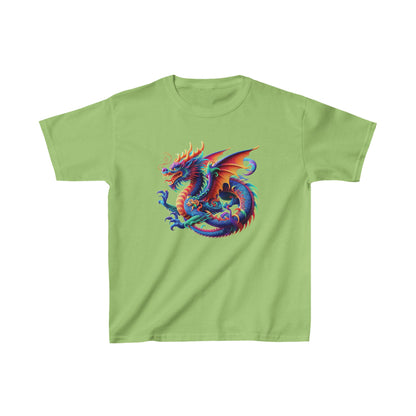 Angry Dragon | Kids Heavy Cotton™ Tee