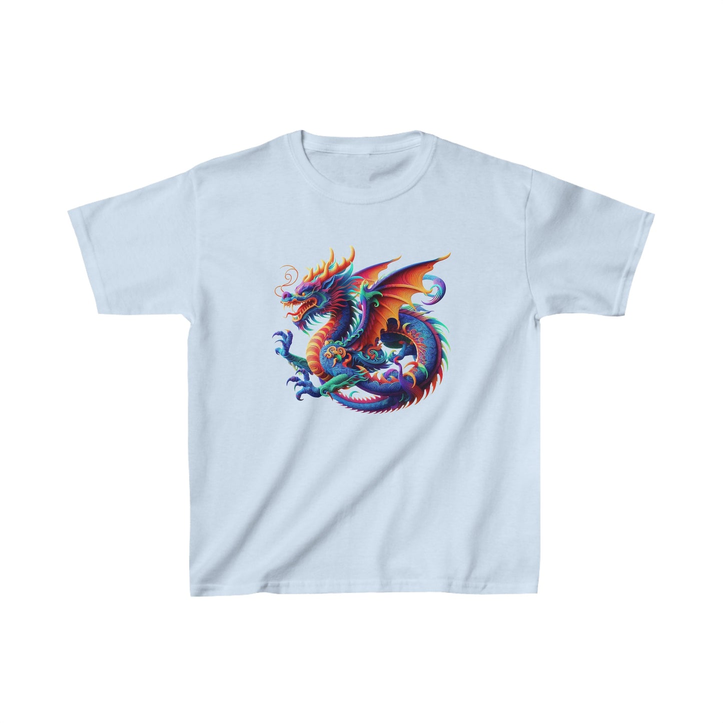 Angry Dragon | Kids Heavy Cotton™ Tee