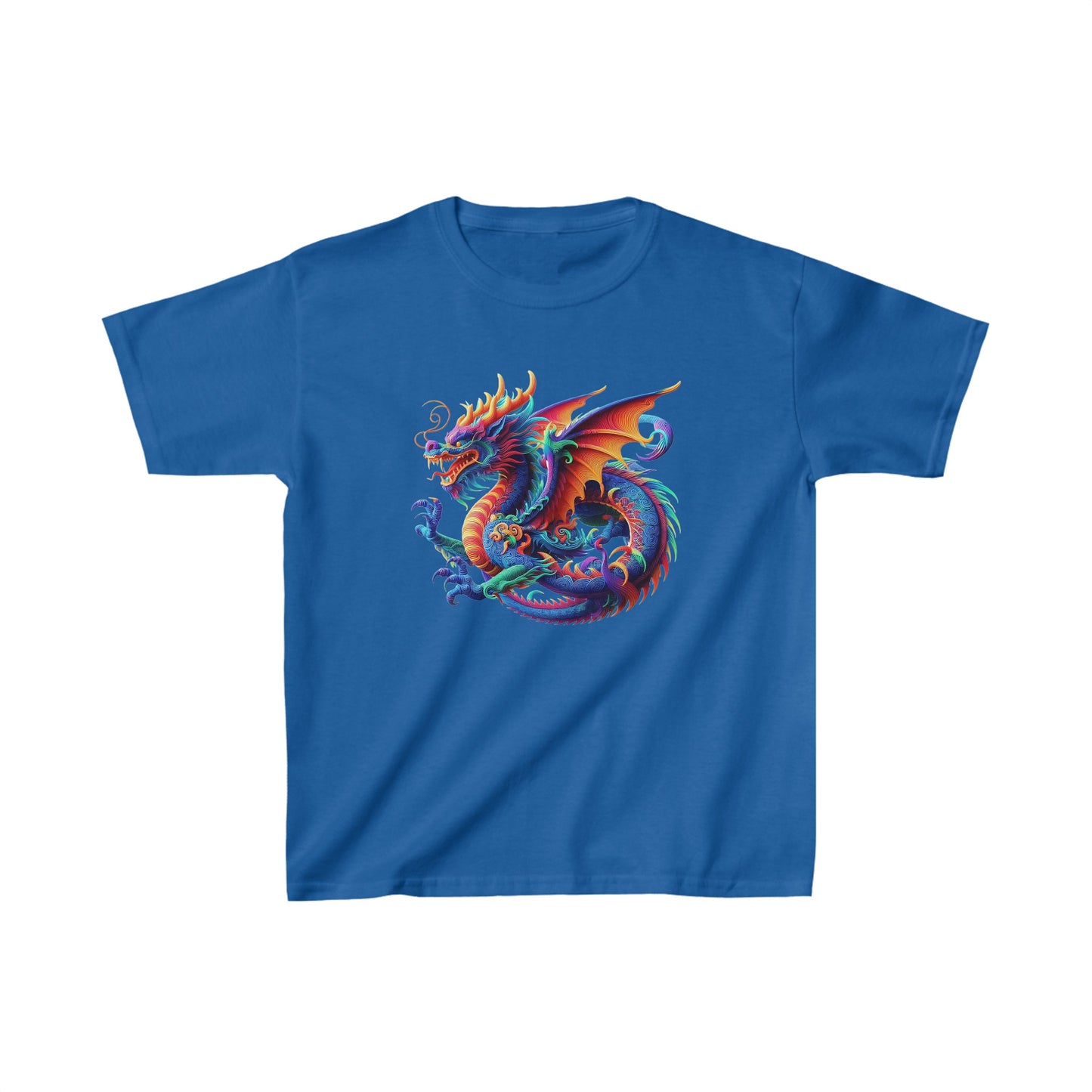 Angry Dragon | Kids Heavy Cotton™ Tee