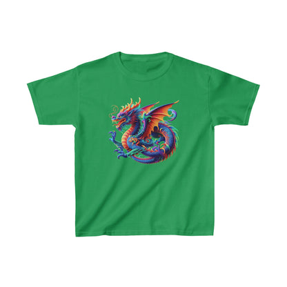 Angry Dragon | Kids Heavy Cotton™ Tee