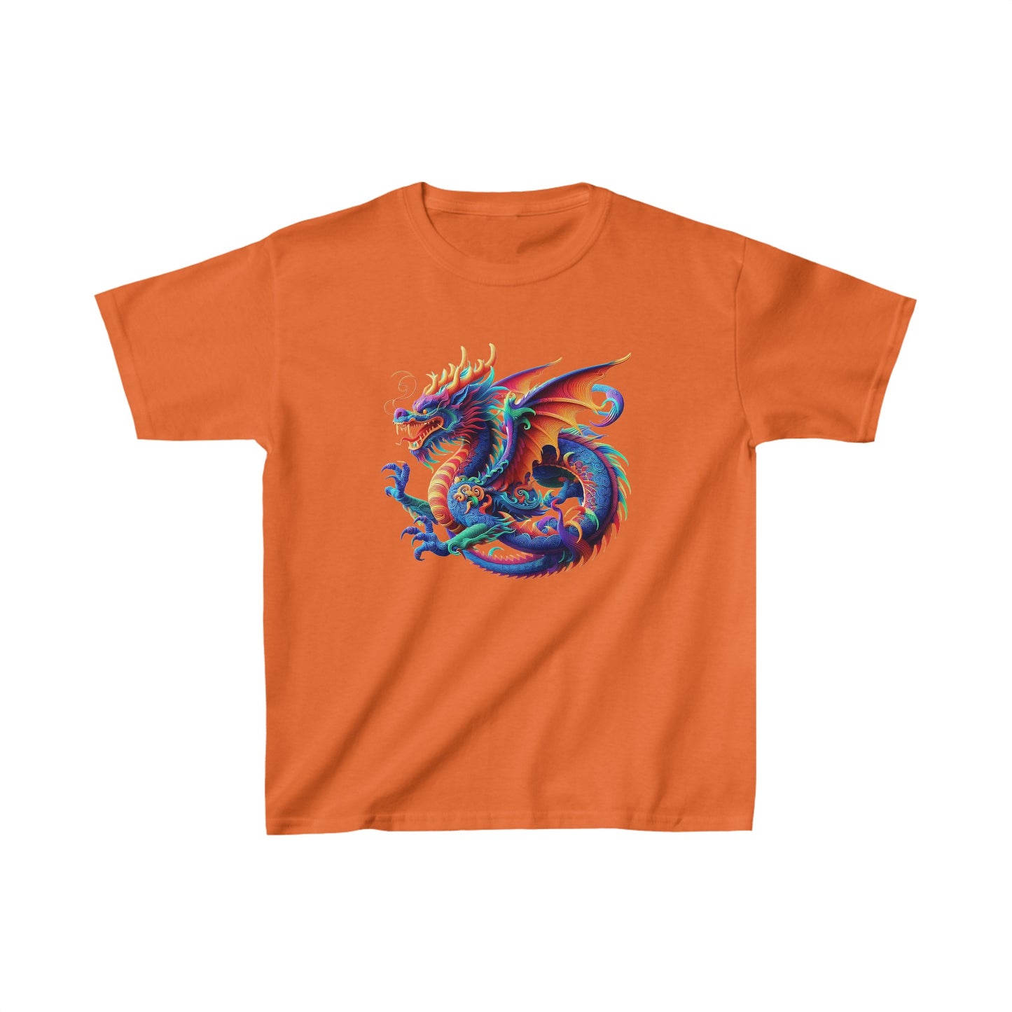 Angry Dragon | Kids Heavy Cotton™ Tee