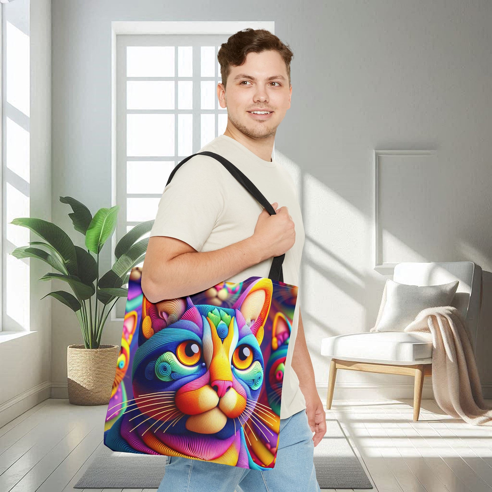 Vibrant Cats | Tote Bag