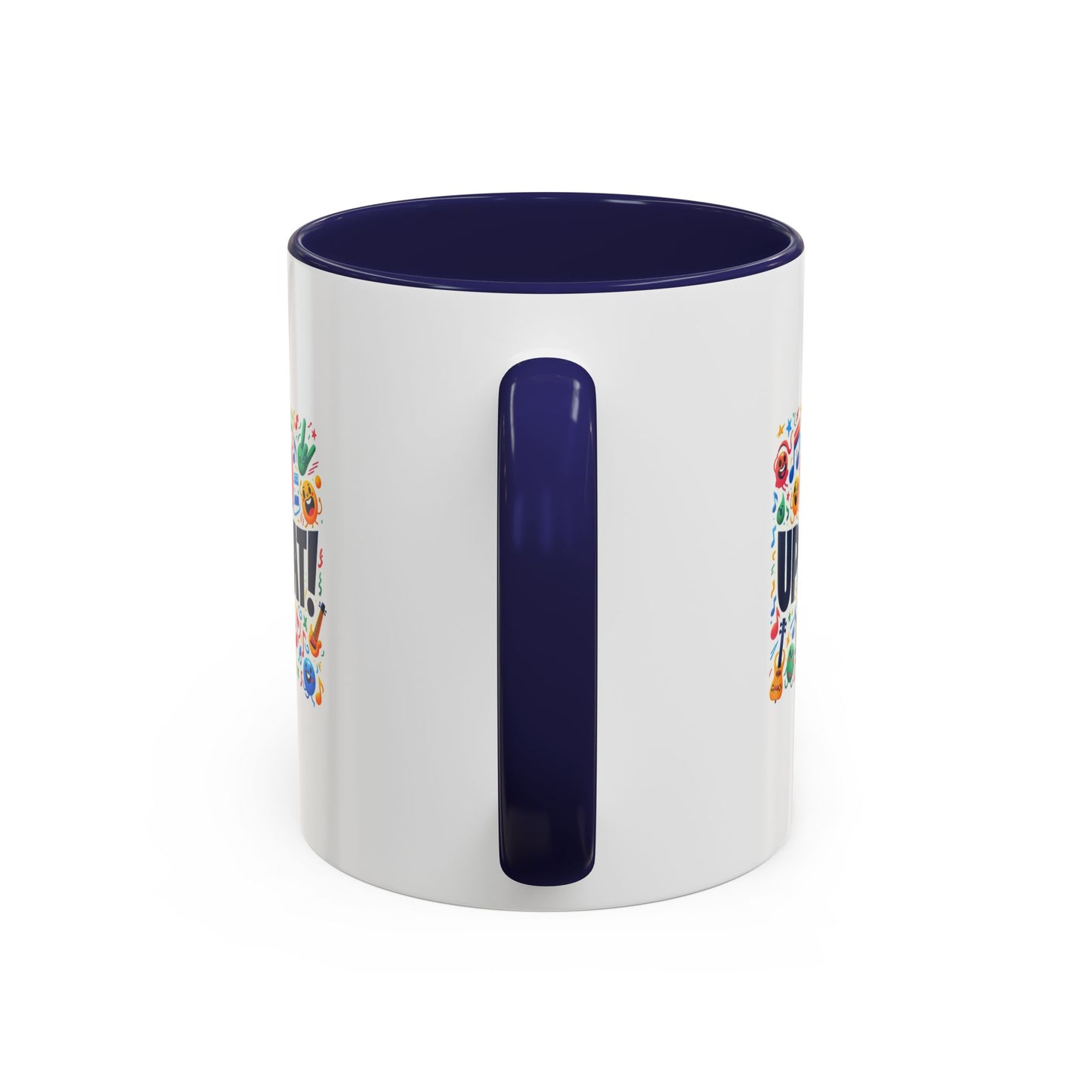 Go Upbeat! | Accent Coffee Mug (11, 15oz)