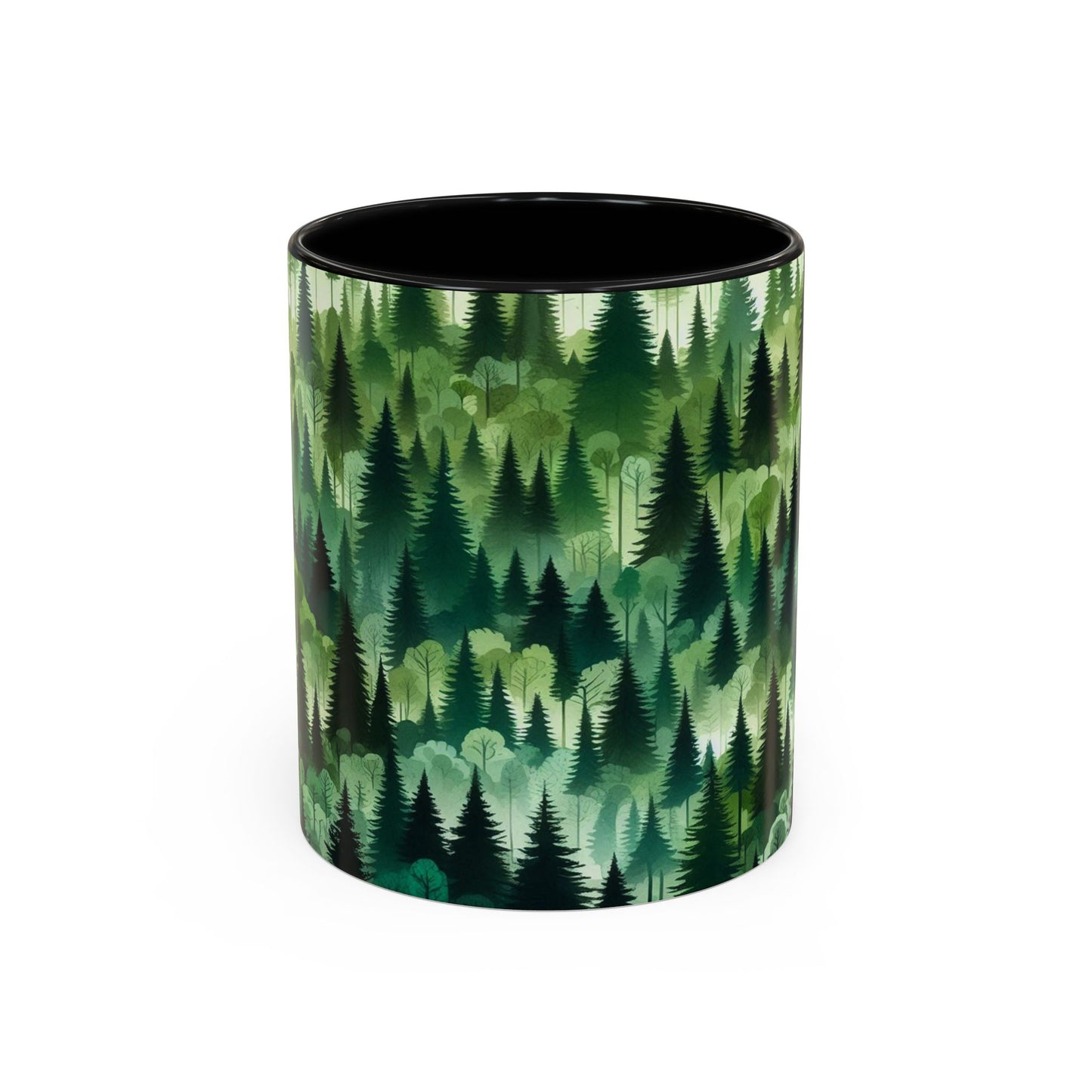 Forest Trees | Accent Coffee Mug (11oz)