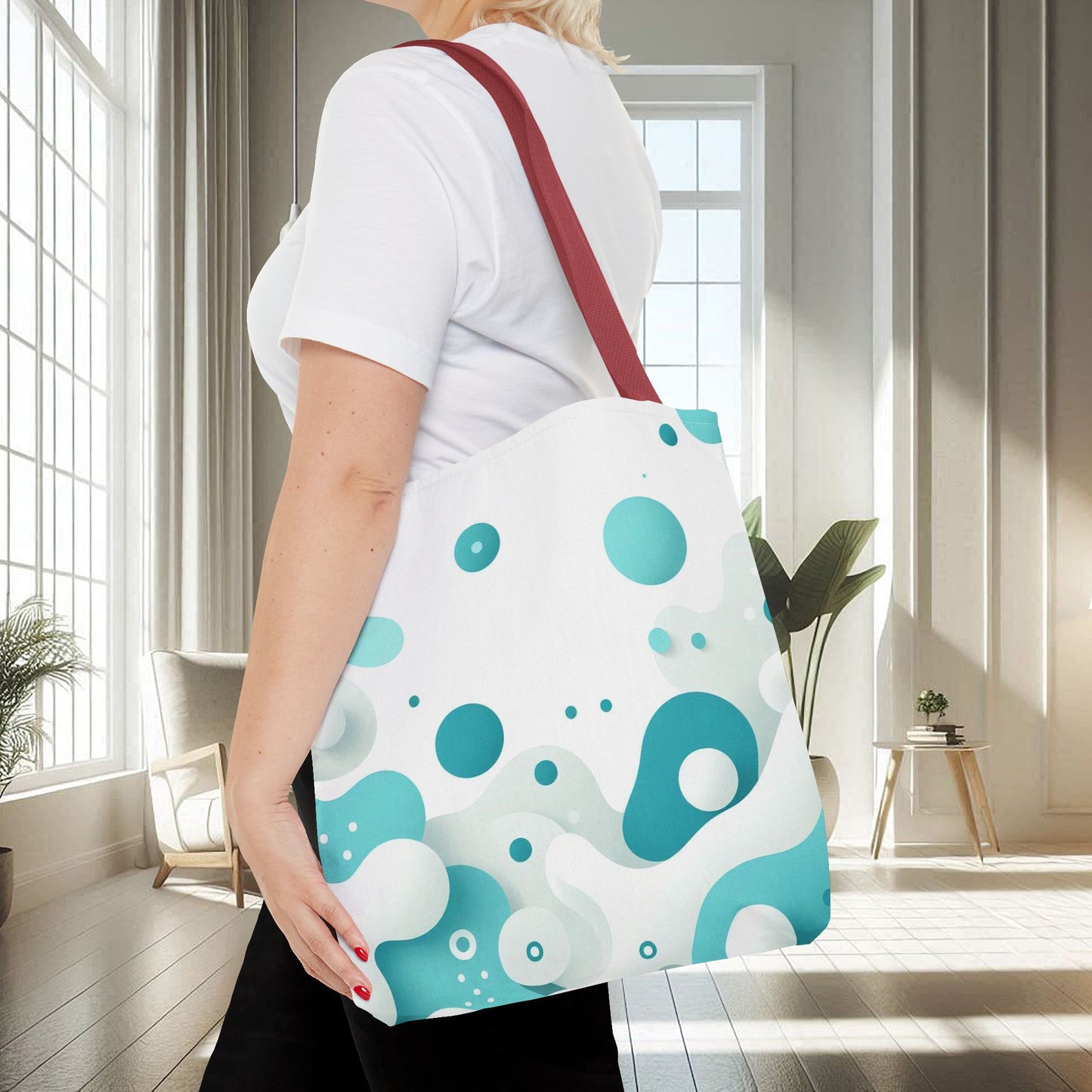 A Splash Of Teal | Tote Bag