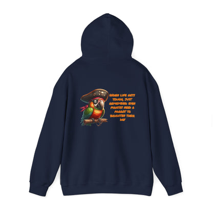 Pirate's Parrot | Unisex Heavy Blend™ Hooded Sweatshirt