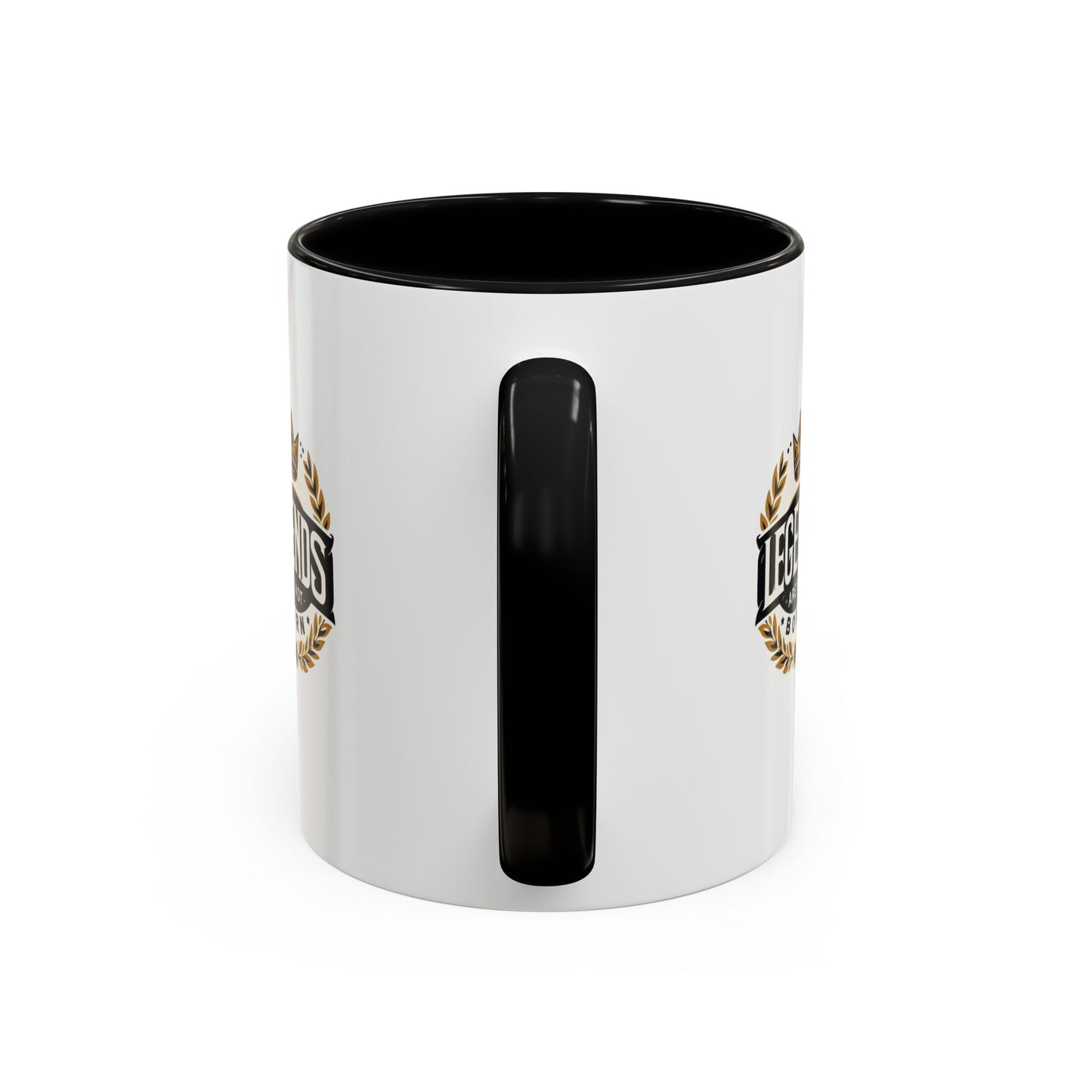 Legend Are Not Born | Accent Coffee Mug (11, 15oz)