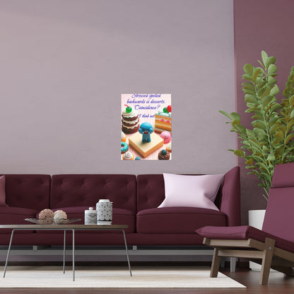 Coincidence? I Think Not! | Indoor and Outdoor Silk Poster