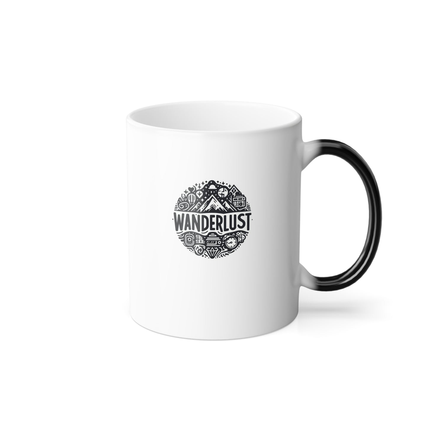 Wanderlust for the Travelling Soul | Color Morphing Mug, 11oz