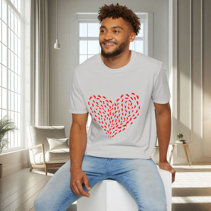 Footprint of Hearts | Unisex Soft T-shirt