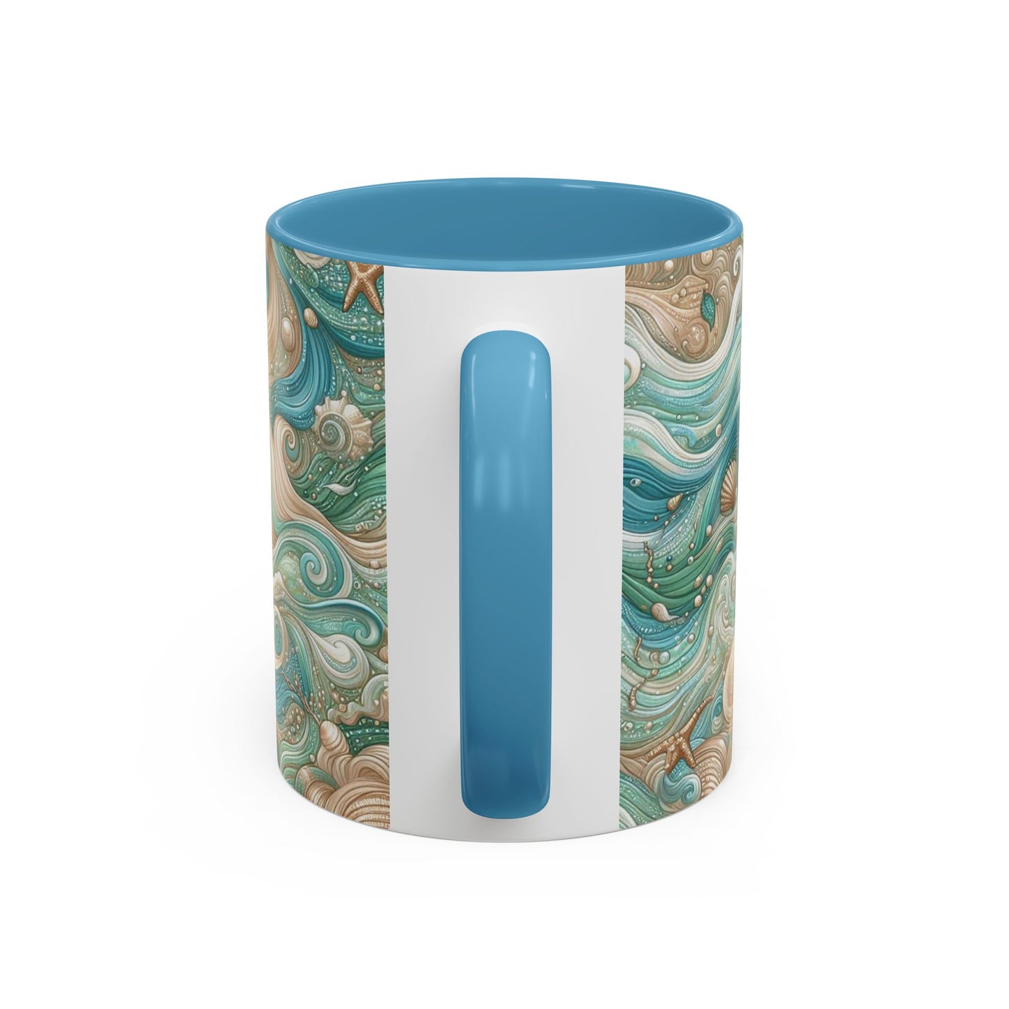 3D Ocean Beauty | Accent Coffee Mug (11oz)