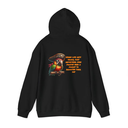 Pirate's Parrot | Unisex Heavy Blend™ Hooded Sweatshirt