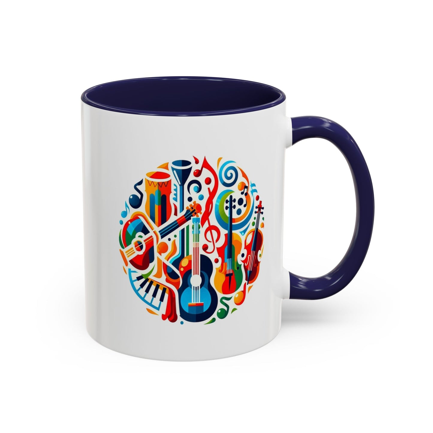 Musical Instruments | Accent Coffee Mug (11, 15oz)