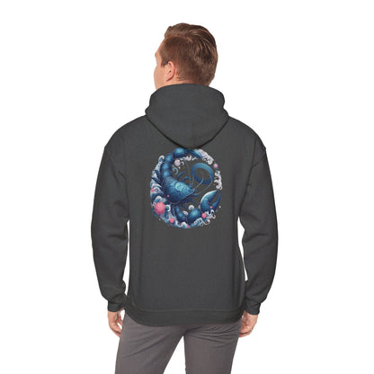 Scorpion | Zodiac Sign | Unisex Heavy Blend™ Hooded Sweatshirt