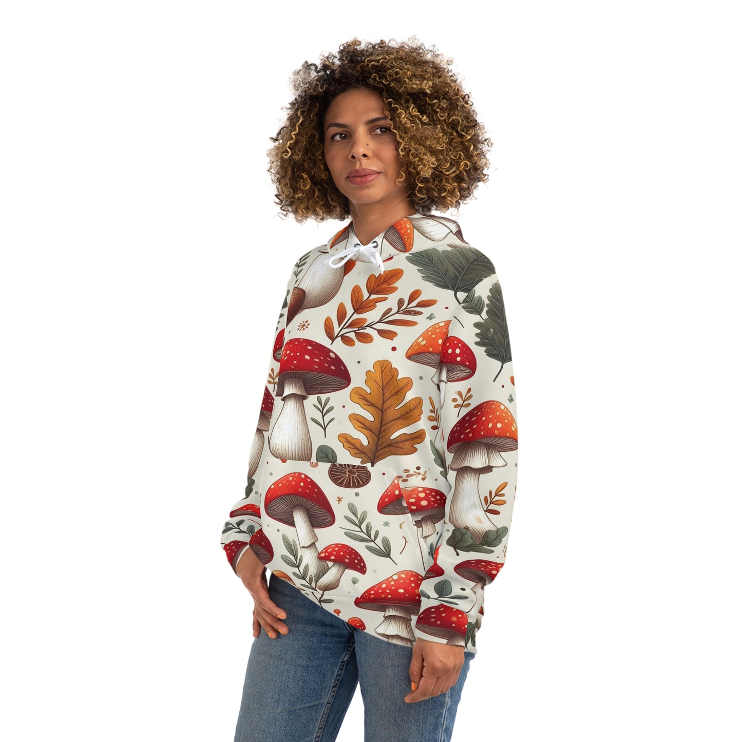 Mushrooms on a Soft Background  | Unisex Hoodie