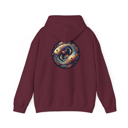 Pisces | Zodiac Sign | Unisex Heavy Blend™ Hooded Sweatshirt