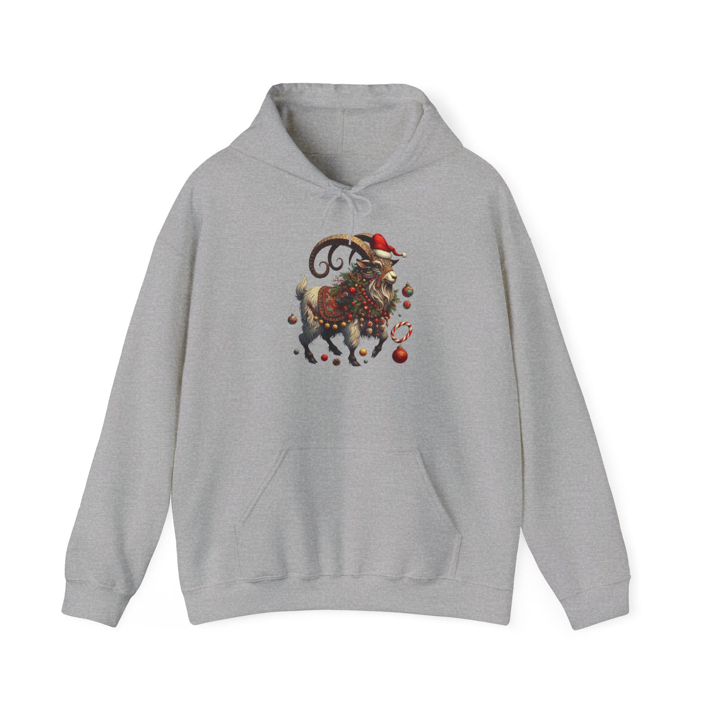 Festive Ram | Unisex Heavy Blend™ Hooded Sweatshirt