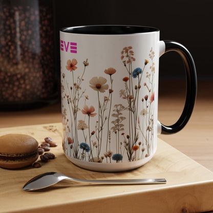 Believe | Wildflowers | Accent Coffee Mug (11, 15oz)