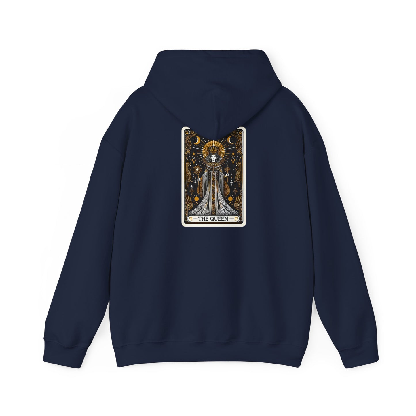 La Reine | Carte de Tarot | Sweat à capuche unisexe Heavy Blend™