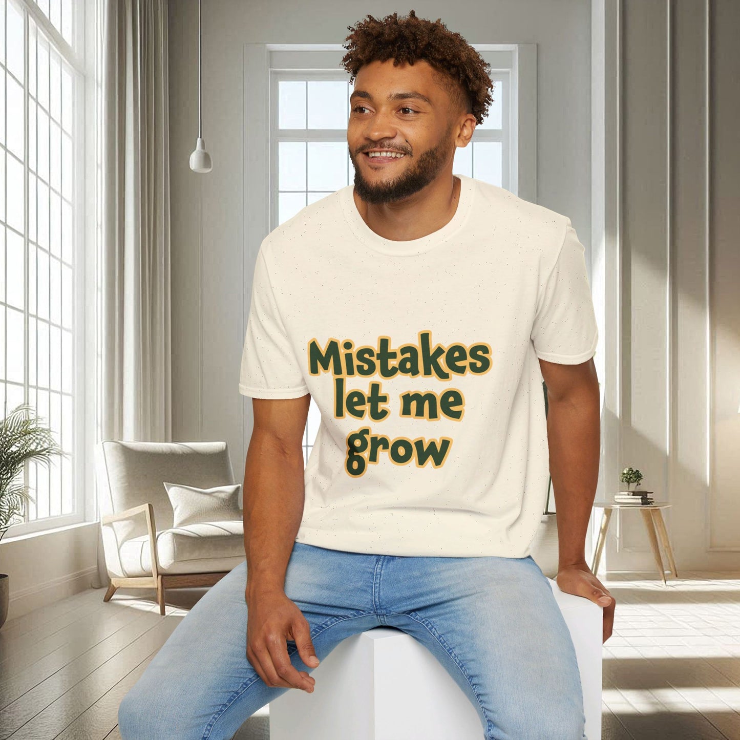 Mistakes Let Me Grow | Unisex Soft T-shirt