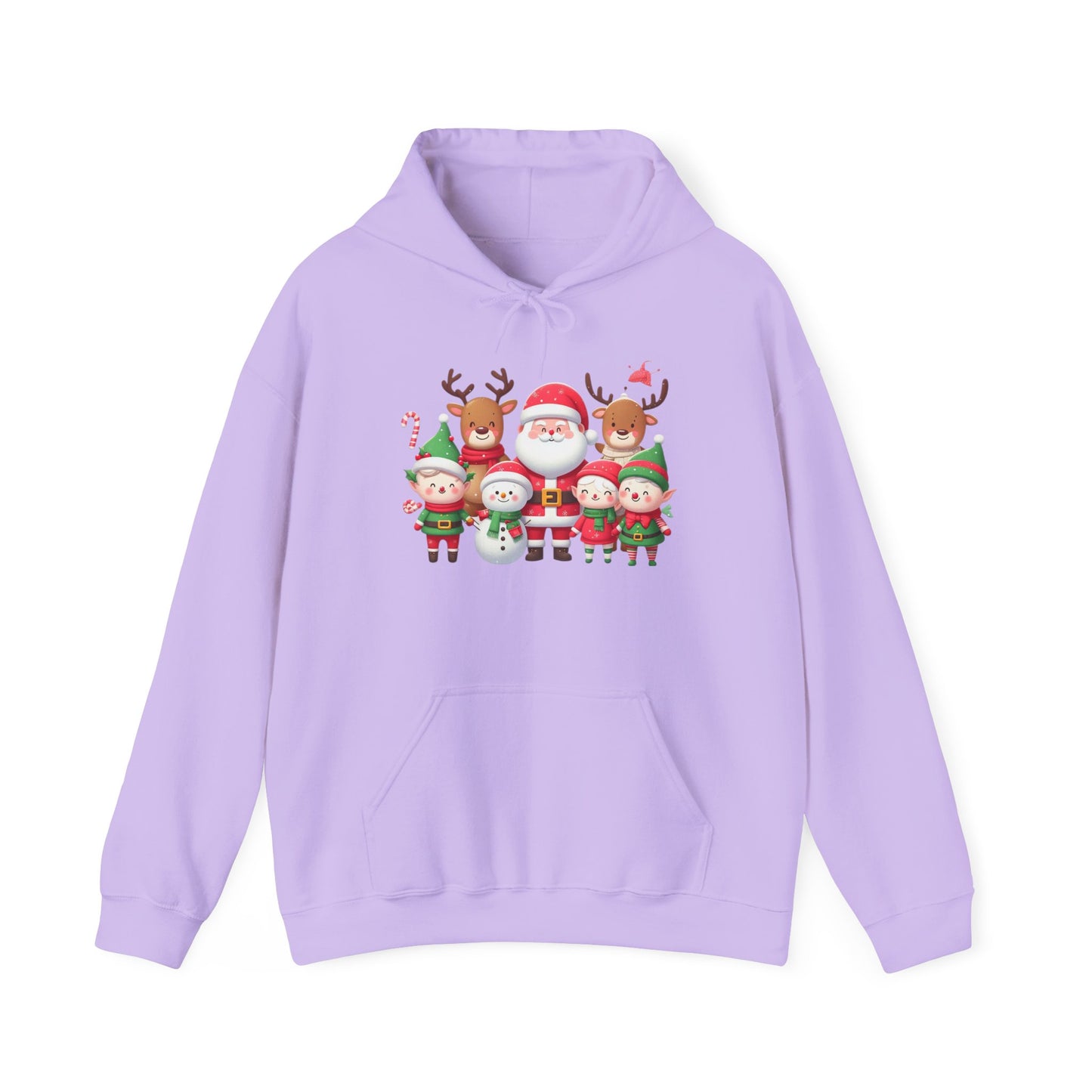 Santa and Family | Unisex Heavy Blend™ Hooded Sweatshirt