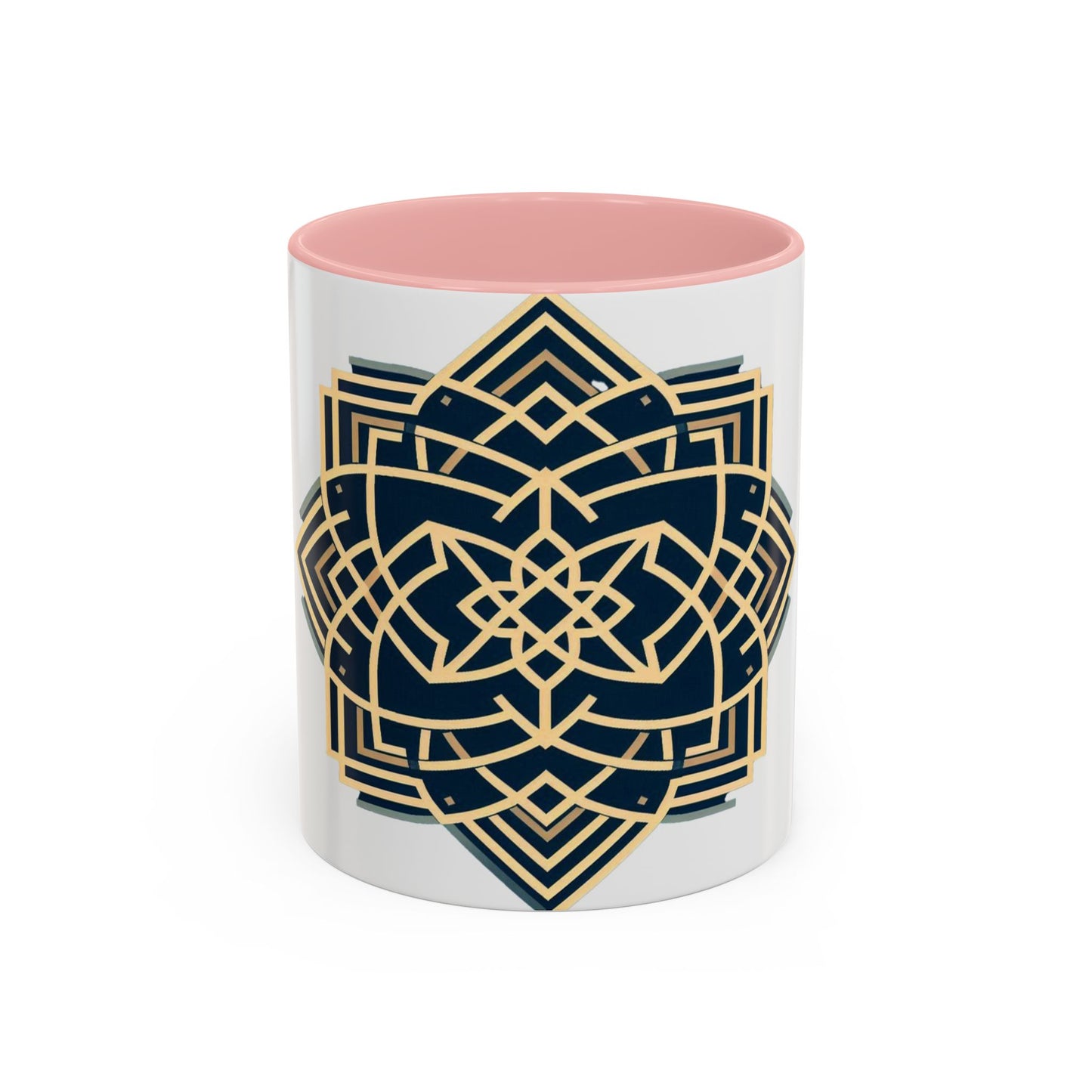 Royal Geometric Pattern | Accent Coffee Mug (11, 15oz)