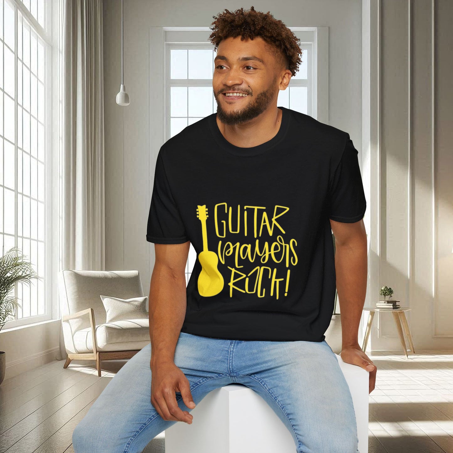 Guitaristes Rock | T-shirt doux unisexe